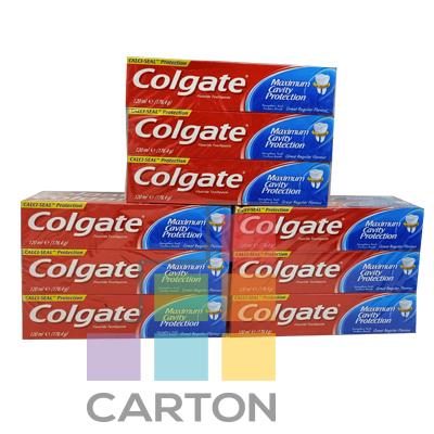 COLGATE MAXIMUN CAVITY PROTECTION TOOTHPASTE 12*120ML
